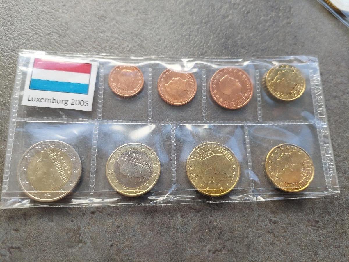 Súprava Euro mincí Luxembursko 2005 - Zberateľstvo