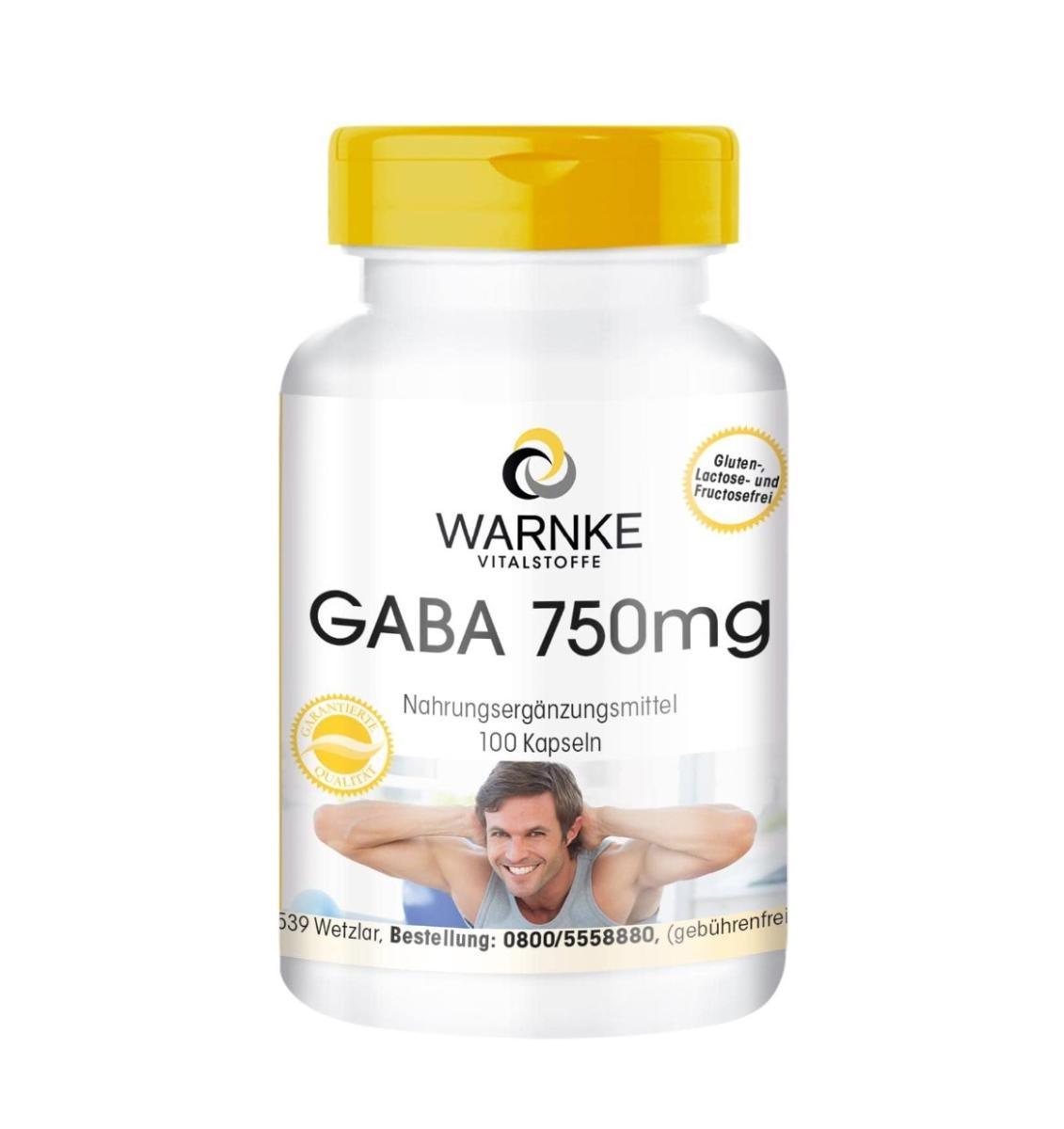 Výživový doplnok Warnke Gaba 750 mg, 100 kapsúl - Lekáreň a zdravie