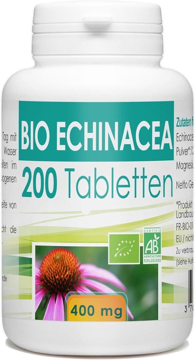 Výživový doplnok Bio Atlantic Echinacea, 200 tabliet - Lekáreň a zdravie