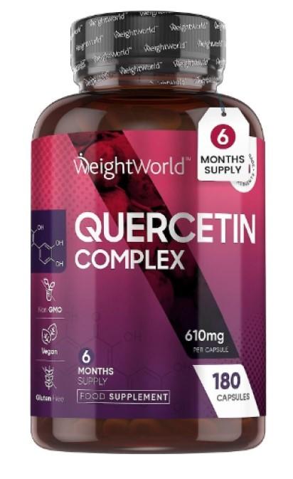 Doplnok stravy WeightWorld Quercentin complex, 180 kapsúl - Lekáreň a zdravie