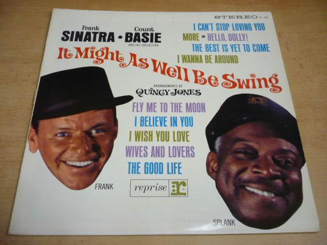 LP FRANK SINATRA - COUNT BASIE / It Might As Well Be Swing / USA - Hudba