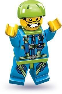 LEGO 71001 MINIFIGURKY 10. série Skydiver