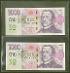 2x Výročná bankovka ČNB 1000Kč 2023 s prítlačou série R20,R85 509 UNC - Bankovky
