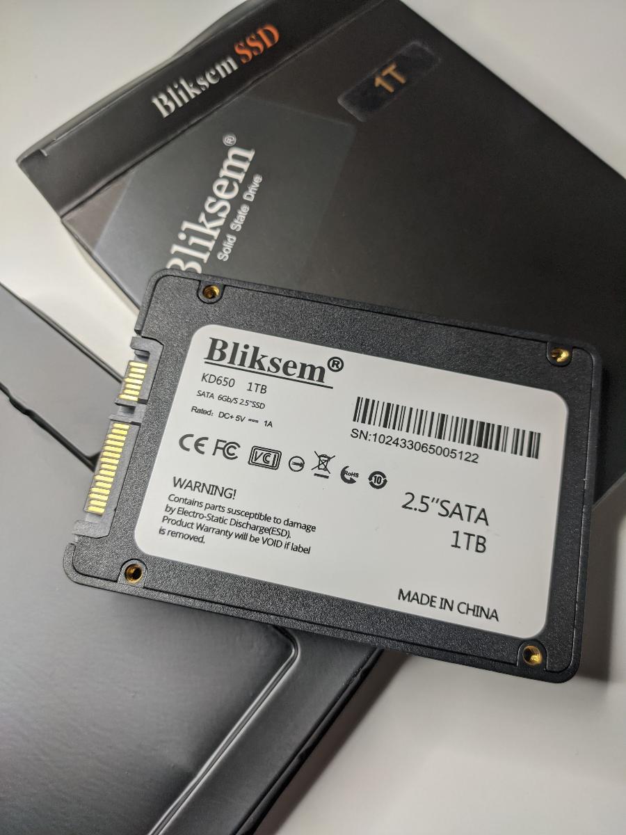 SSD disk Bliksem ‎KD650 - 1TB SATA 2.5" - Počítače a hry