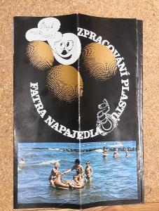 Fatra Napajedla - 50 let- reklamní prospekt- letáček-nafukovací hračky