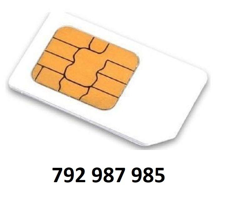 Nová, TOP sim karta - zlaté číslo: 792 987 985; kredit 150 Kč - Mobily a smart elektronika