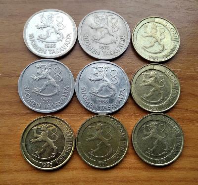 Finsko mix mincí