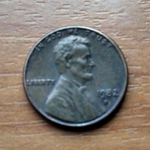 Spojené státy americké, One cent,1982