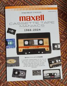 Katalog audio kazet "maxell" 1966-2024