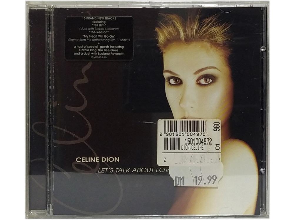 CD CELINE DION - Let's Talk About Love (Európa 1997) - Hudba