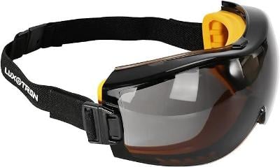 Ochranné brýle Luxotron proti zamlžování a s tvrdou vrstvou  černá/248