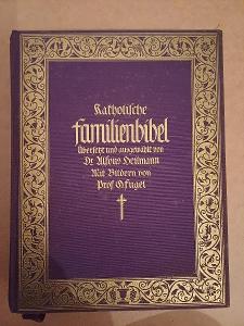 Katholische Familienbibel bible z roku 1937