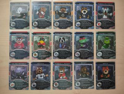 Upper Deck MVP 2021-22 Mascots Gaming komplet set (M1 - M30)