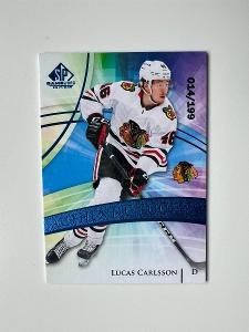 Lucas Carlsson - 2020-21 SP Game Used RC Limit /1️⃣9️⃣9️⃣