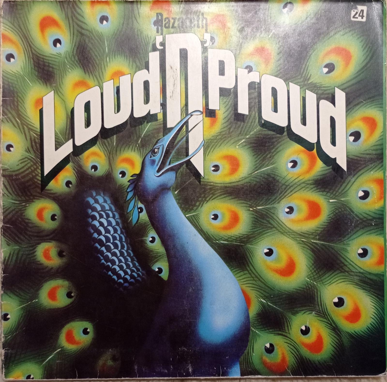 Nazareth – Loud'N'Prúd - VERTIGO 1974 - VG+ - LP / Vinylové dosky