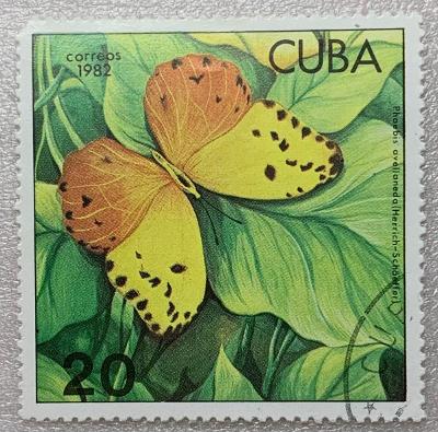 PZV.2024.107. Fauna - Motýli - Kuba . jednou