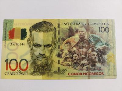 Conor McGregor Pamětní bankovka  číslo AA144 stav UNC