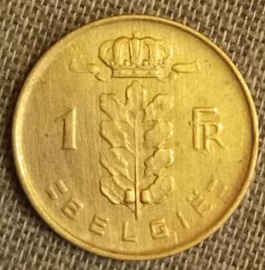 1 Franc 1952 Belgie