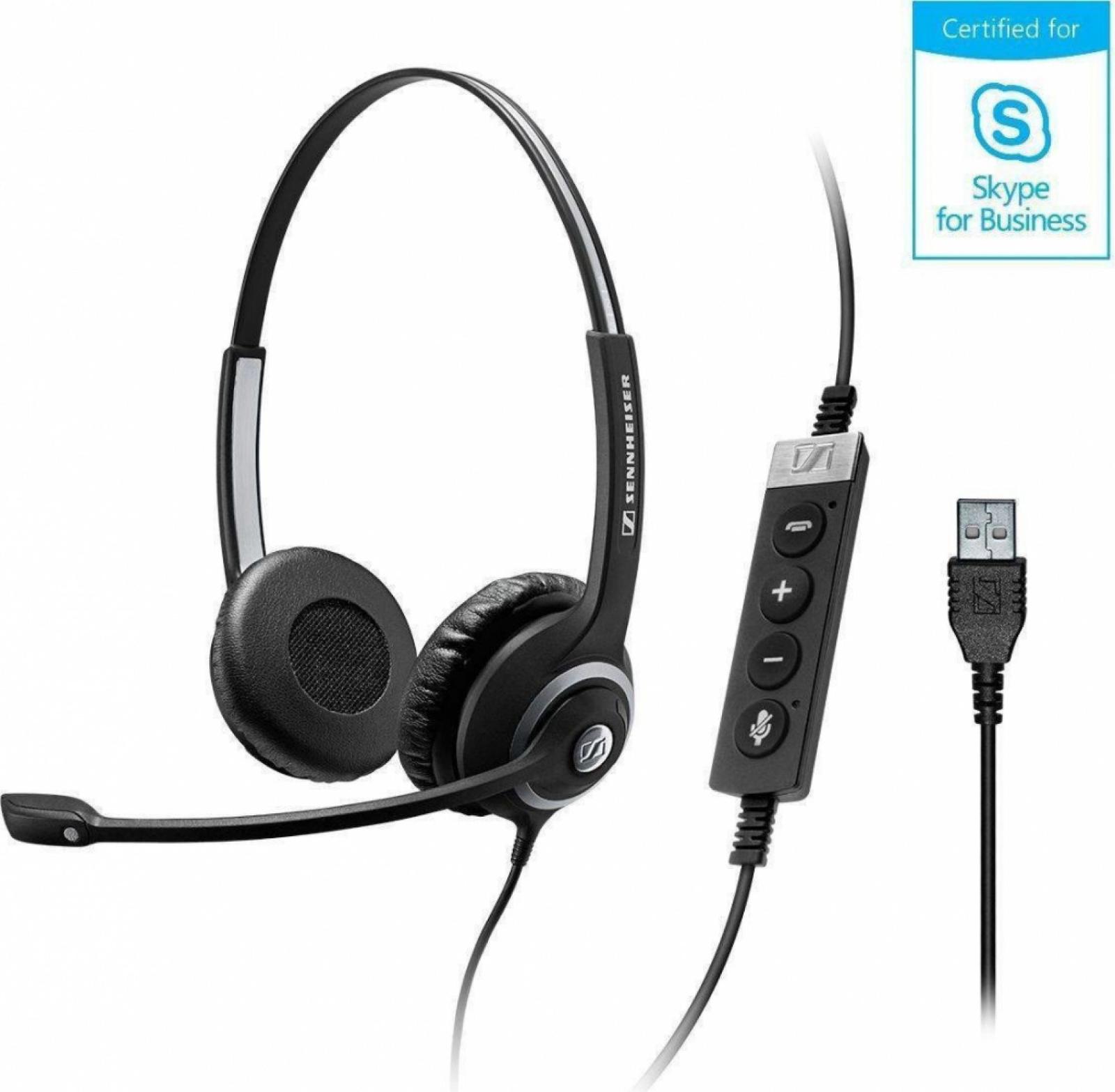 Sennheiser SC 260 USB MS II, profi slúchadlá pre kanceláriu a call centra - TV, audio, video