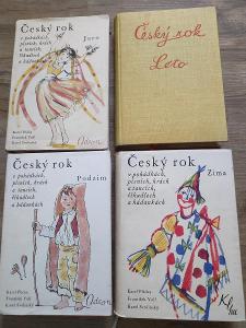 Prodám soubor knih Český rok...