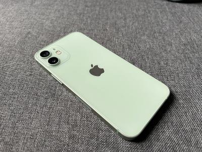 Apple iPhone 12 mini, 128 GB, zelený. Stav A-B.