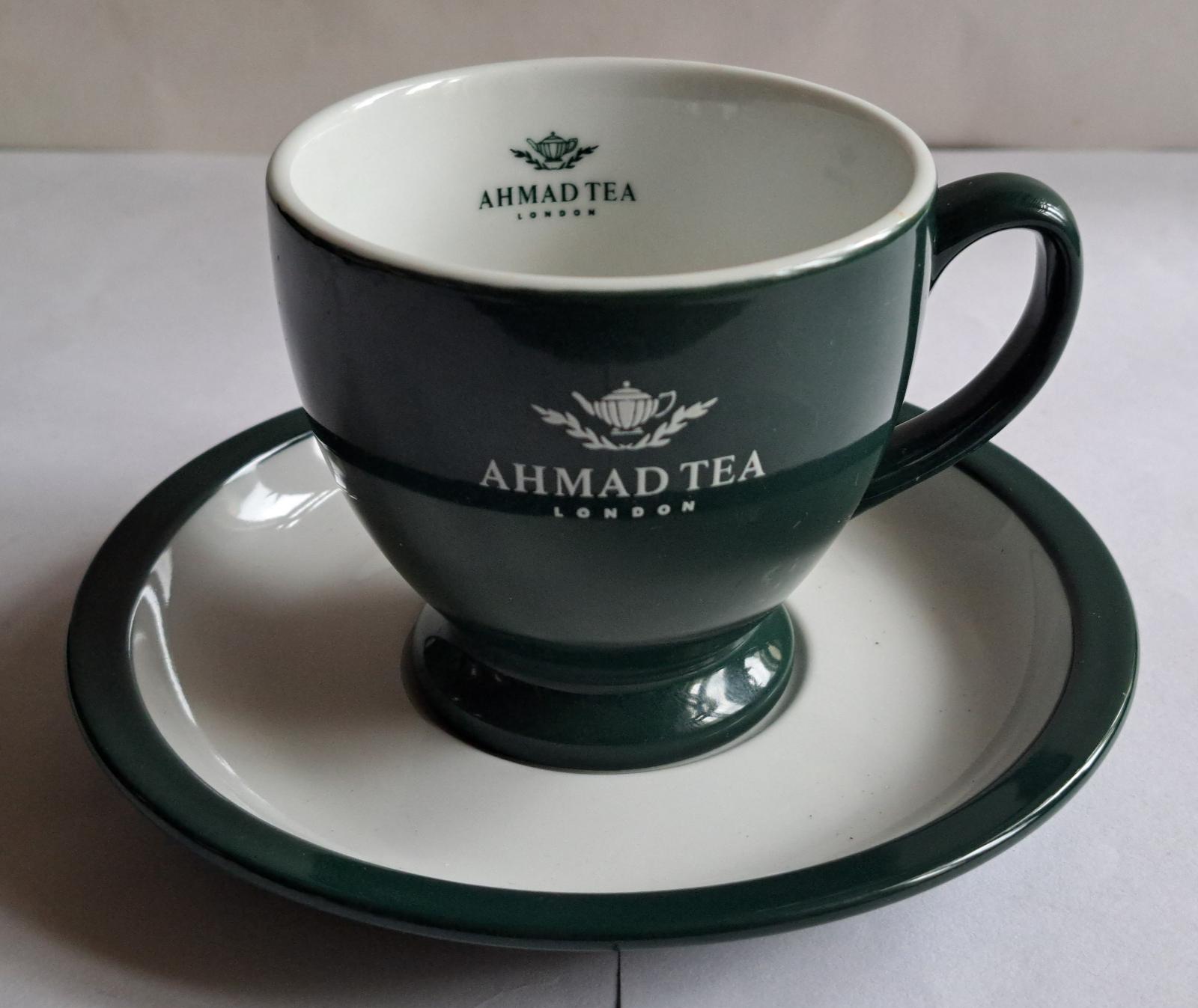 Hrnček s tanierikom Ahmad tea - Zariadenia pre dom a záhradu