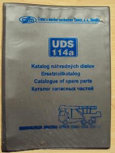 Katalog náhradních dílů UDS 114a,  2. vydání 1994 + 2 přílohy
