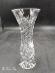 Brúsená sklenená váza , 15,5x6,5 cm (20459) - Starožitnosti