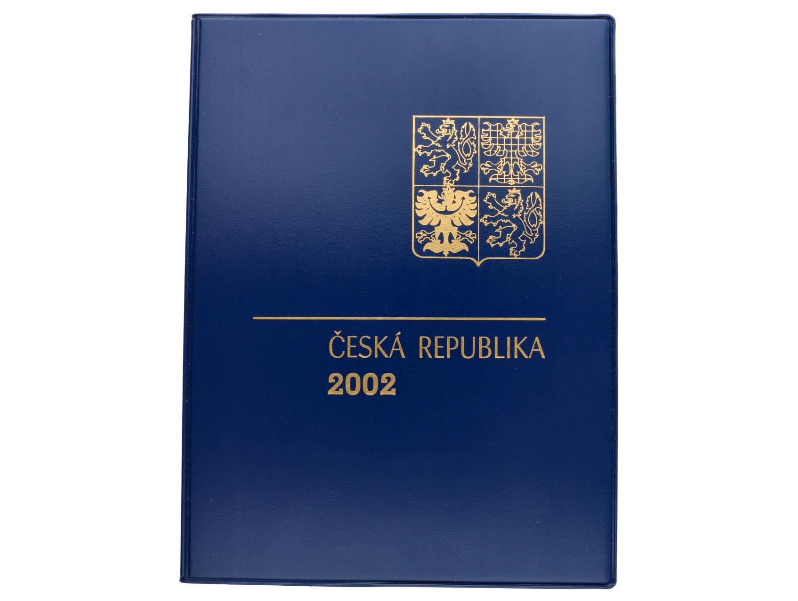 Ročníkový album České pošty 2002 s PTA 11 - Známky Československo+ČR