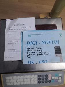 DIGITALNÍ VÁHA DIGI NOVUM DS-650