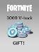 Fortnite - 3000 V-buck GIFT - Počítače a hry