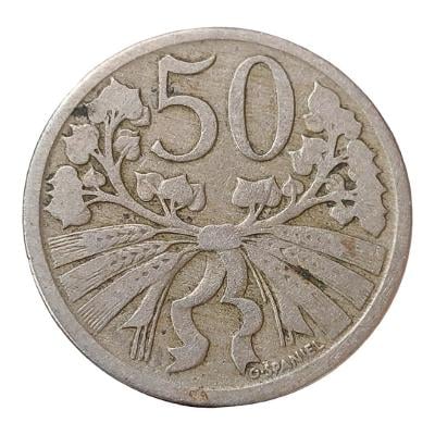 50 haléř 1922 • První Republika • H0341518