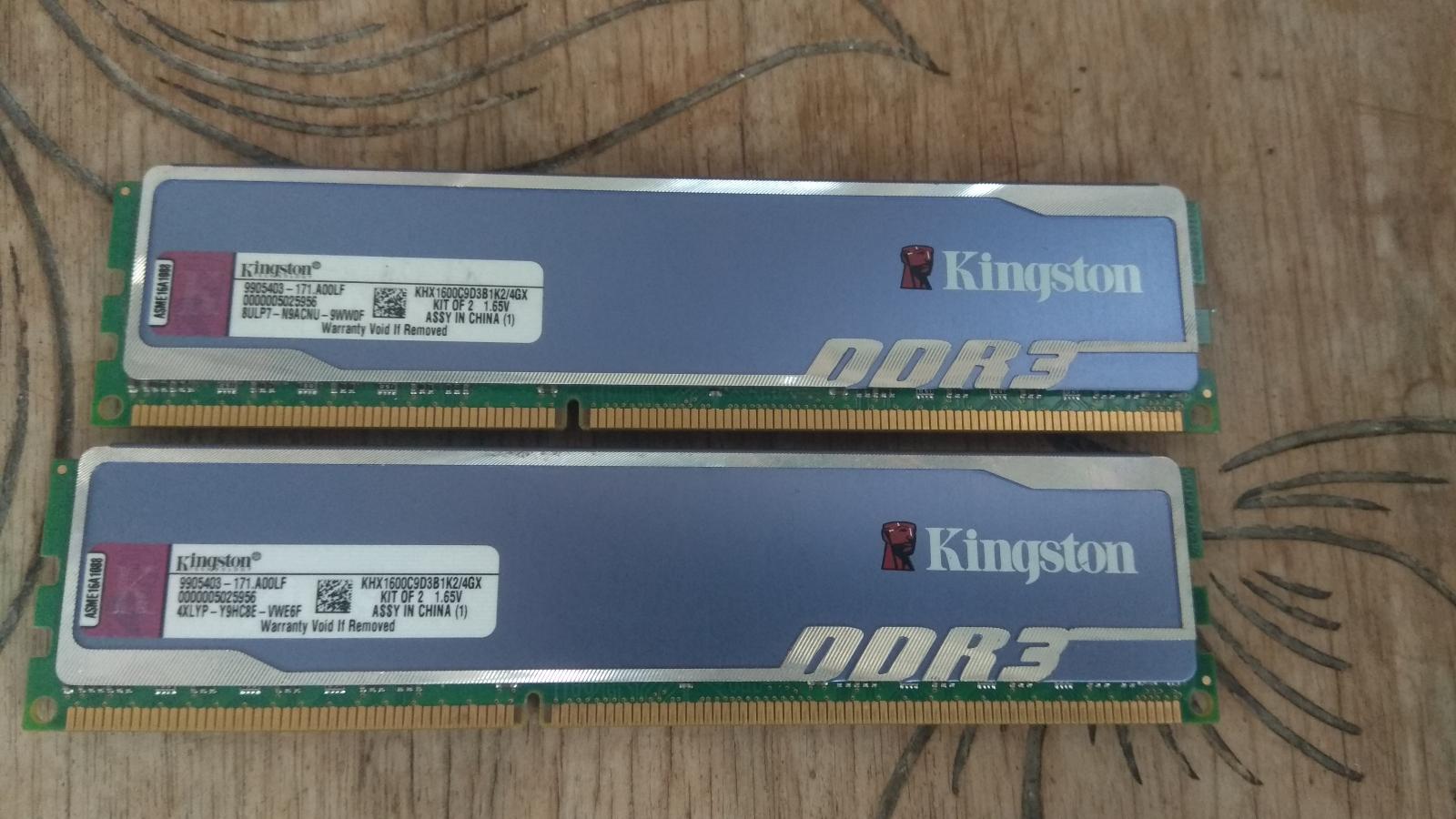 DDR3 2x2GB - Počítače a hry