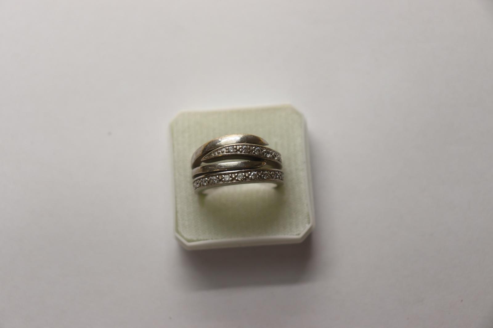 Strieborný prsteň Ag. 925 ,váha 12,18 g - Šperky