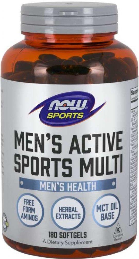 Now Men's Active Sports Multi multivitamín pre aktívnych mužov MC 999,- - Lekáreň a zdravie
