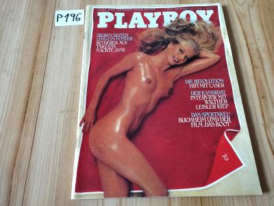 Časopis Playboy Německo 1981 Erotika pavool P196