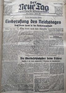 Der Neue Tag - 1939, Nr. 175-205, Oktober (říjen)