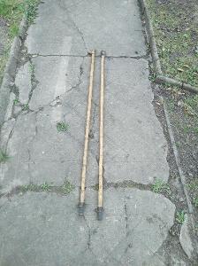 Bambusové běžecké hůlky 150 cm