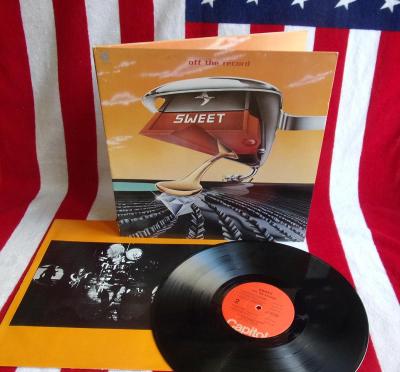 📀 LP: SWEET - OFF THE RECORD, (NM) Original 1. vydání USA 1977