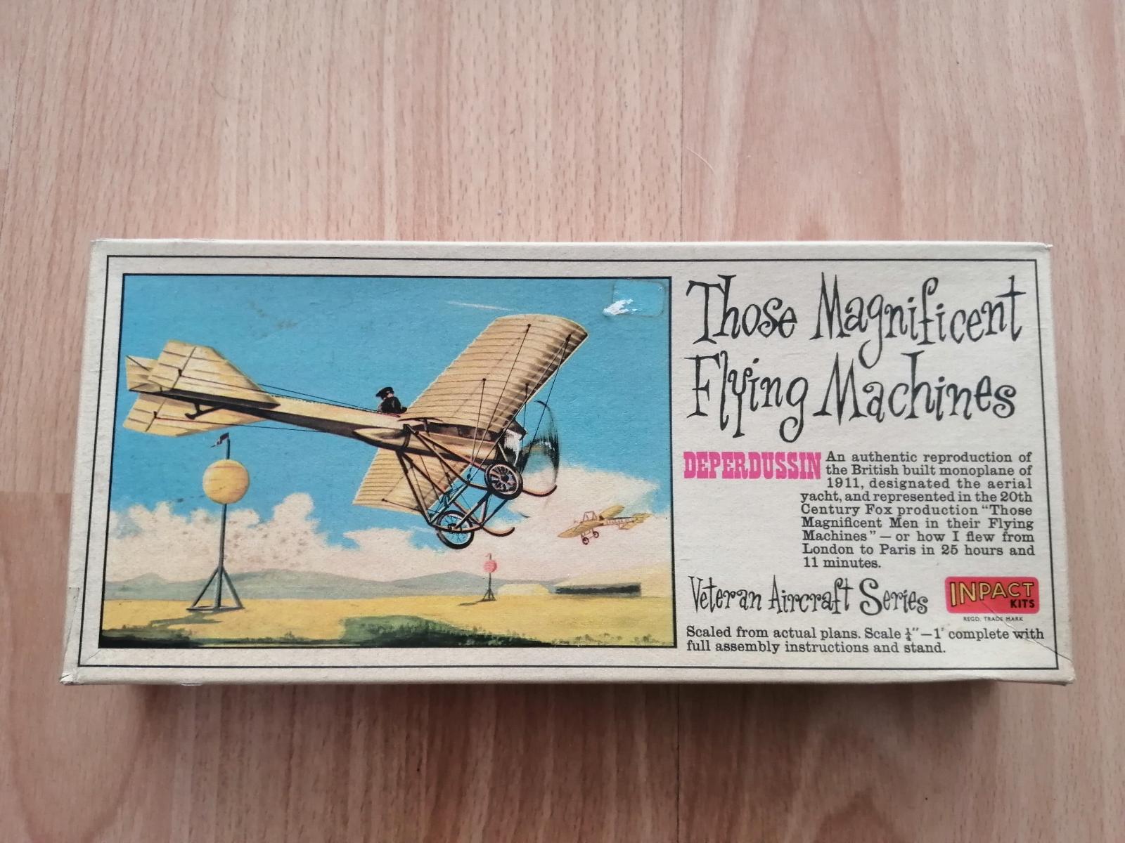 Those Magnificent Flying Machines: Deperdussin 1:48 Inpact (1966) - Civilné modely lietadiel