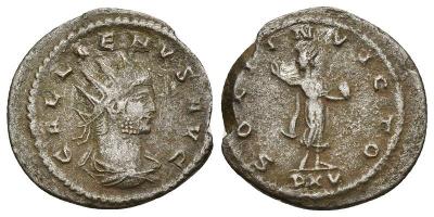 ŘÍMSKÁ ŘÍŠE GALLIENUS (253-268). Antoninianus. PĚKNÝ KUS!!!!