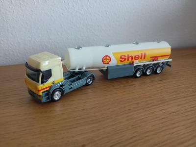 Herpa Renault návěs cisterna Shell