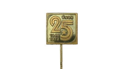 Odznak 25 Únor 1948-1973