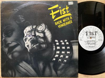 Fist – Back With A Vengeance 1982 UK EX-/ obal napis VG- NEAT REC. 