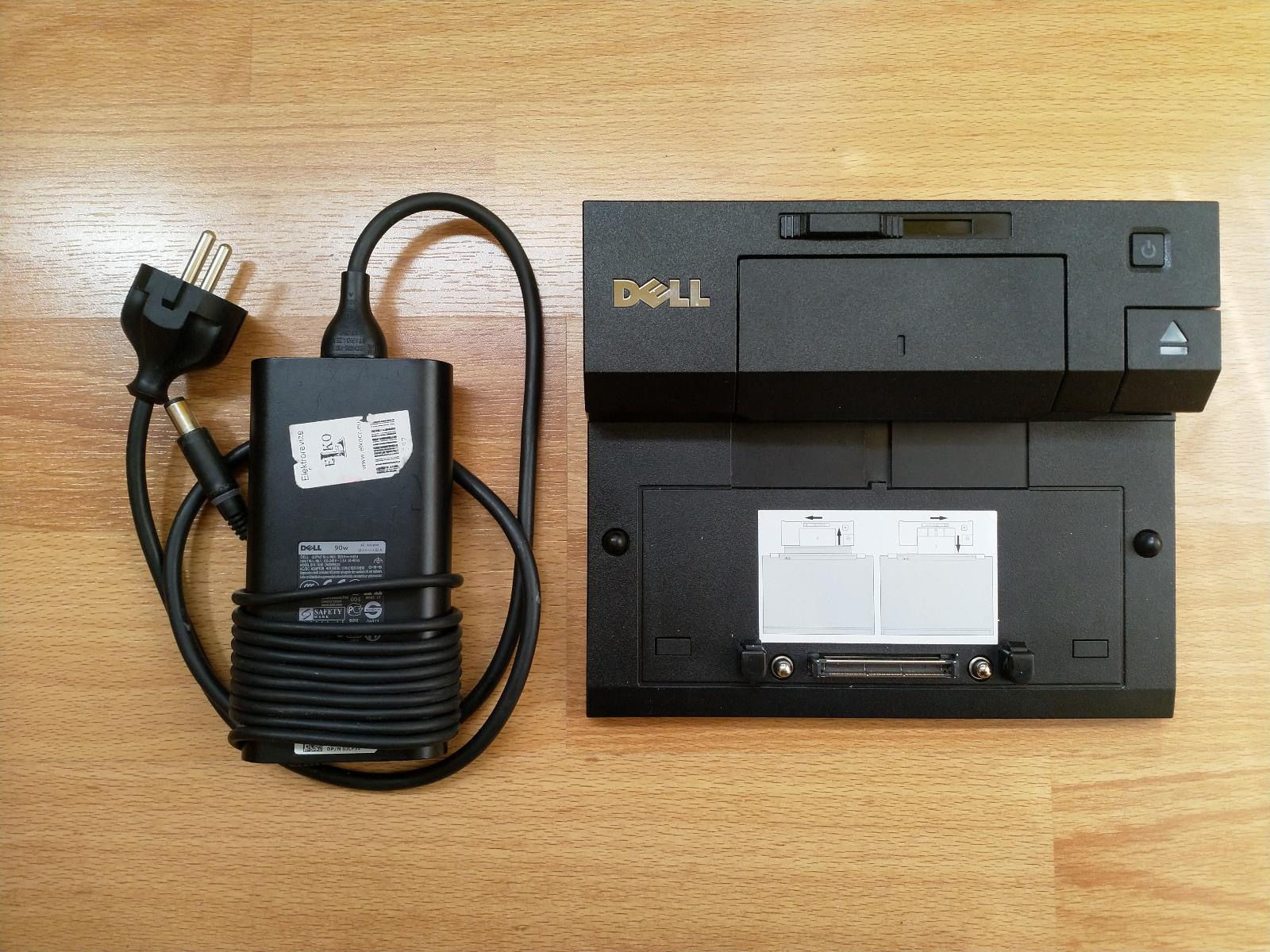 Nabíjačka Dell 90W a Dock station Dell - Príslušenstvo k notebookom
