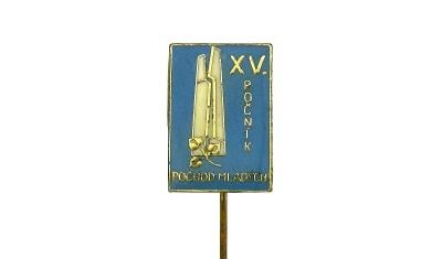 Odznak XV. ročník pochod mladých Slivice