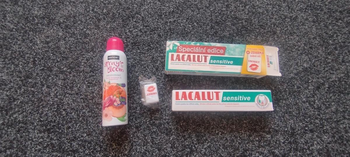 Zubná pasta Lacalut a sprej + darček - Lekáreň a zdravie