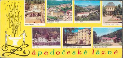 11D9768 Karlovy Vary, Jáchymov, ... - velkoformátová pohlednice