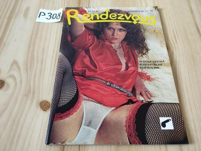 časopis Rendezvous 11 1979 Skandinávie Pěkný stav Erotika pavool P308