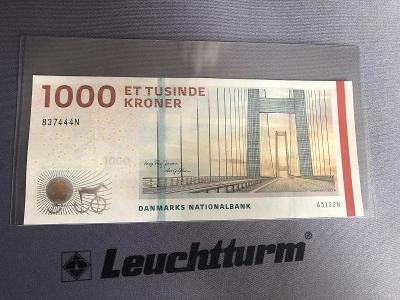 Dánsko 1000 DK rok 2012 - podpis LARS GERRILD SORENSEN/HUGO - UNC